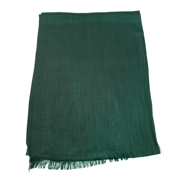 Dark Green Turkish Lawn Staller | HIJABONE | H1TLS006 - Image 2