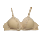 Half Cup, Lightly Padded, Non-Wired Soft Foam Padded Bra - HijabOne