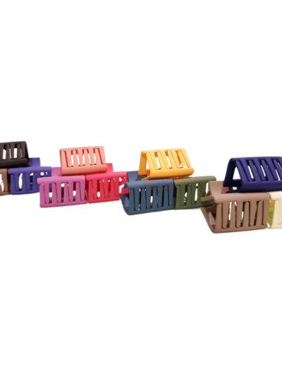 Matte Square Hair Claw | HIJABONE | H1AA011