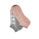 Pair Of 2 Lace Transparent Ankle Socks
