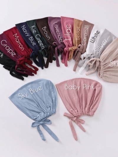 Premium Tie Back Under Scarf Full Coverage