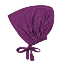 Premium Tie Back Under Scarf Full Coverage - Purple