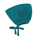 Premium Tie Back Under Scarf Full Coverage - Zinc