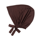 Premium Tie Back Under Scarf Full Coverage - Brown