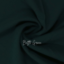 Plain Georgette - Bottle Green