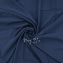 Plain Georgette - Navy Blue