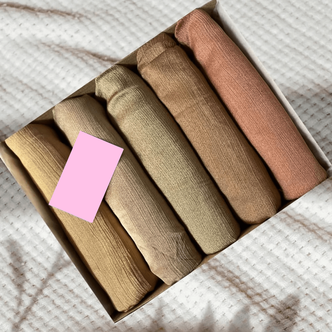 Crinkle Silk - Bundle of 5 (Any Colors)